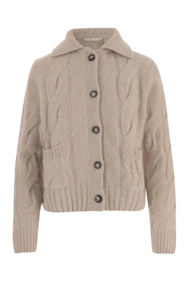 Cashmere and Silk Cardigan