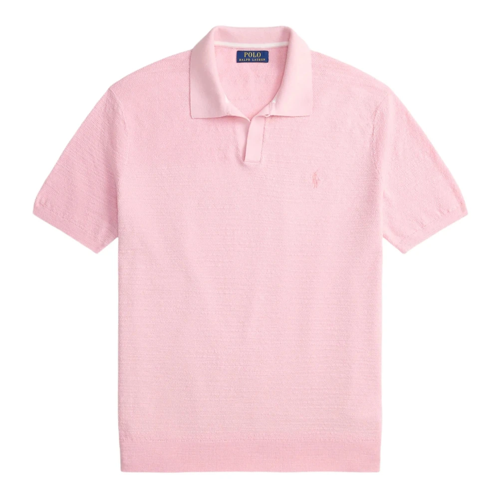 Polo Ralph Lauren Men's Pink Polo Shirts, L, T-Shirts And Polos