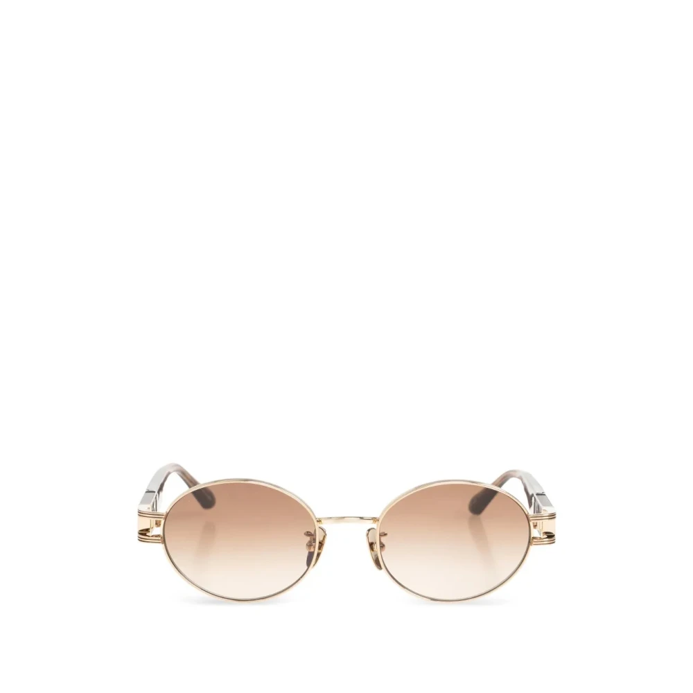 Linda Farrow Yellow Sunglasses, Female, 50 Mm, Phoebe Sunglasses