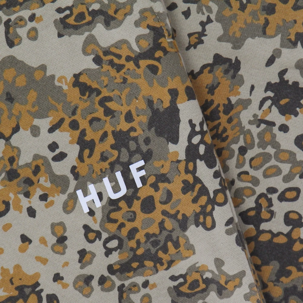 HUF Camo Fleece Sweatpants met Zakken Multicolor Heren