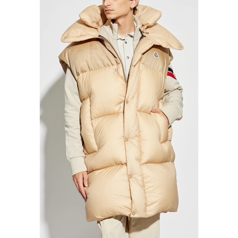 Moncler Donsjack Verone 2 Beige Heren