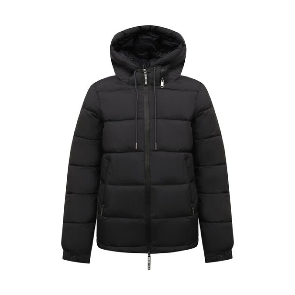 Bikkembergs Men's Black Winter Jackets, 3XL, Piumino