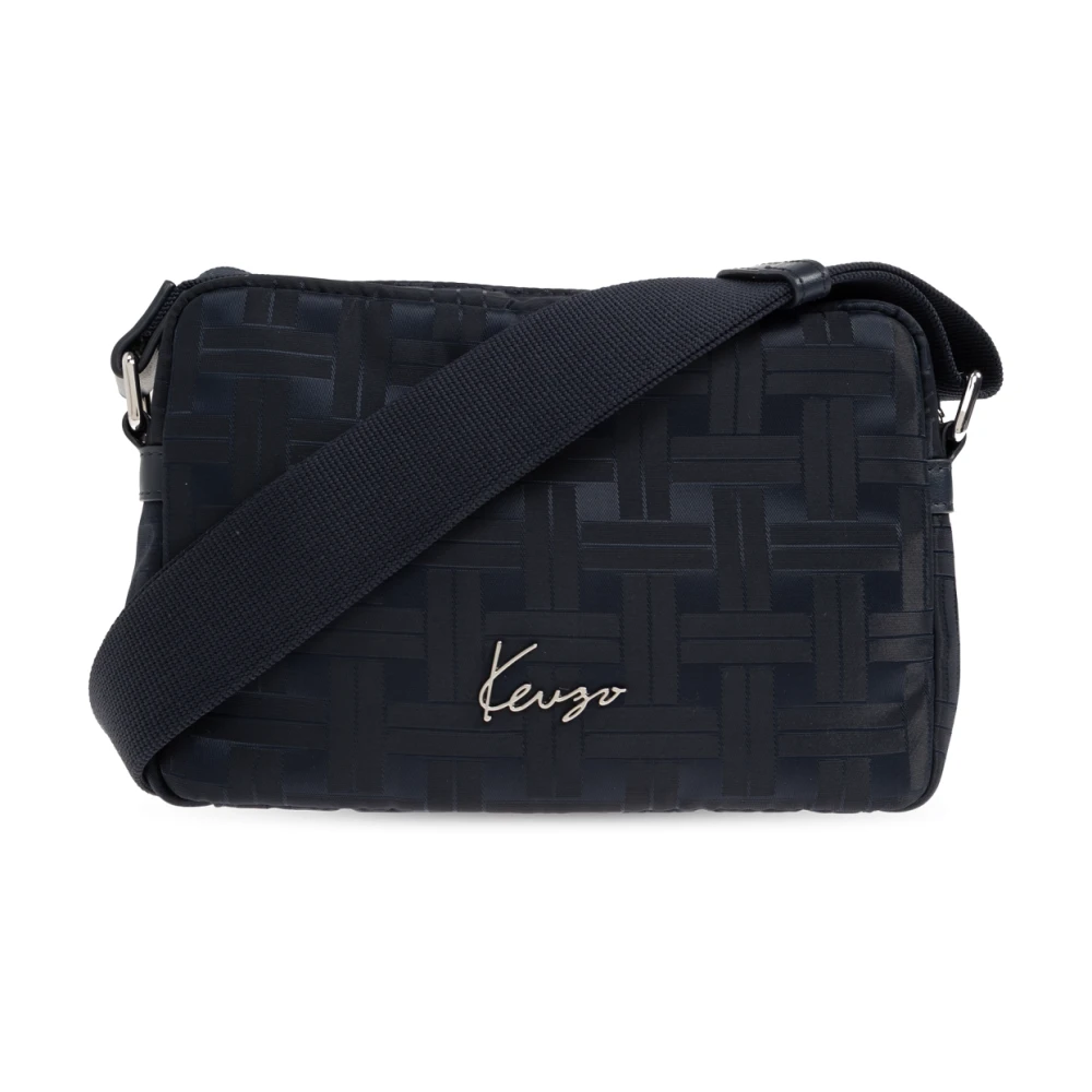 Kenzo Uomo Blu Borse, Taglia Unica, New,