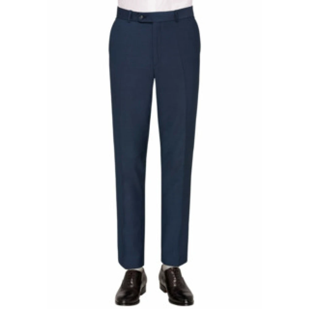 carl gross Klassieke Broek CG Sven Blue Heren