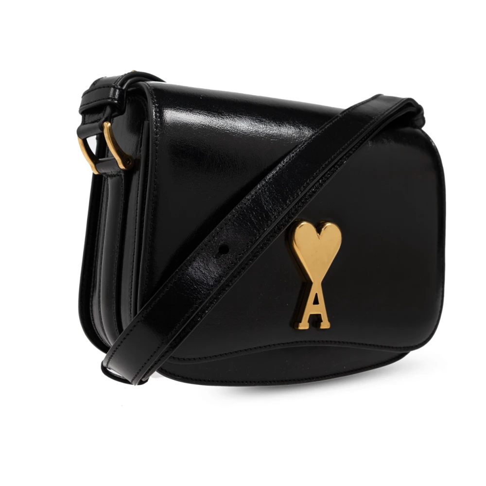Ami Paris Schoudertas Black Dames