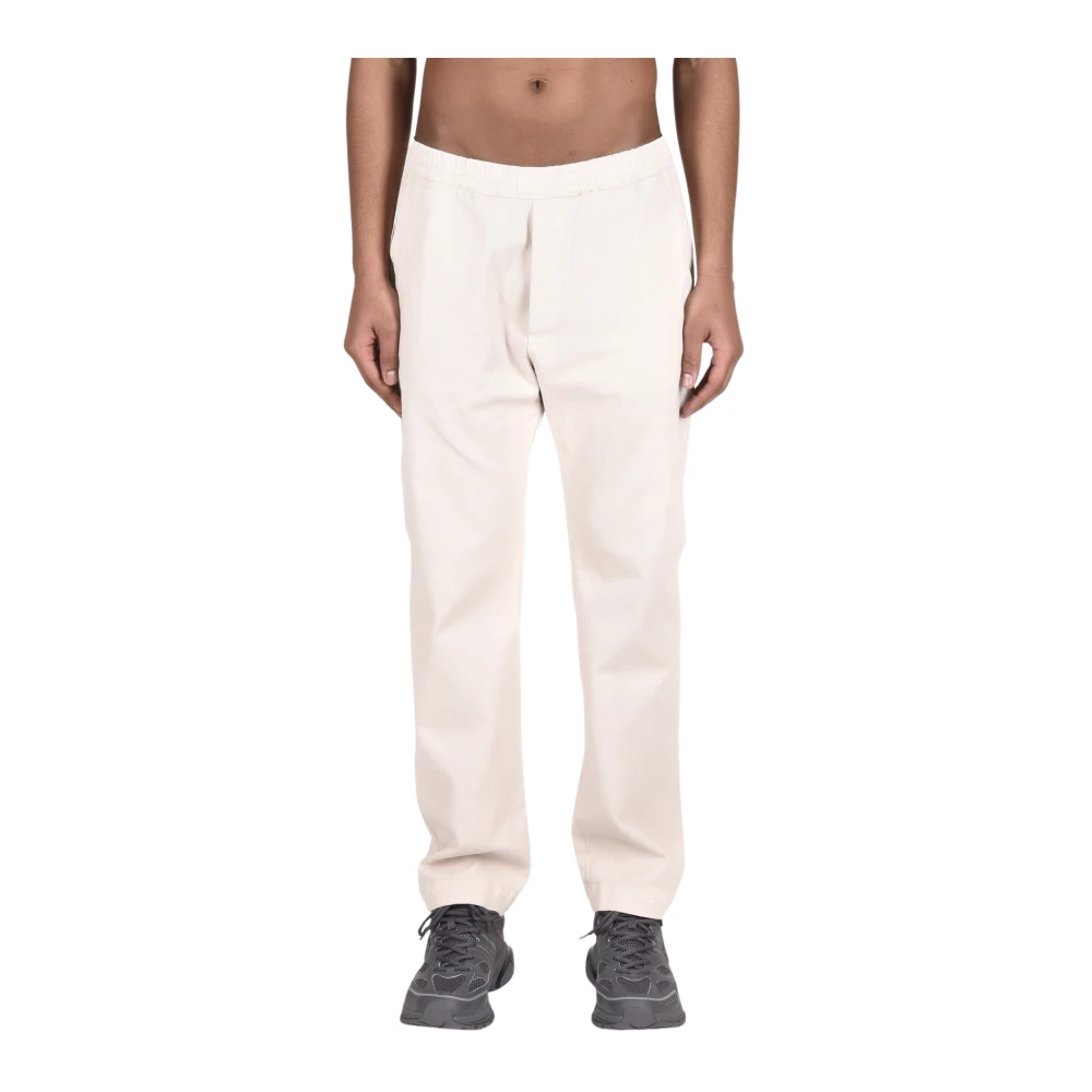 Barena Venezia Katoenmix Slim Fit Broek White Heren