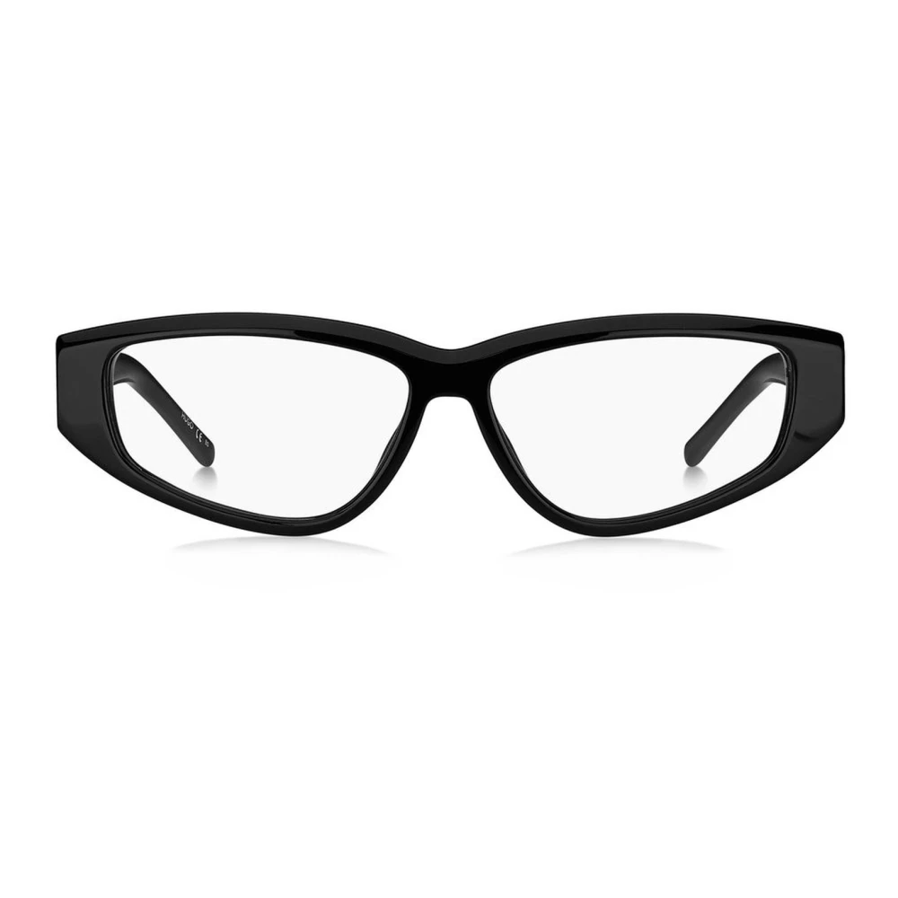 Hugo Boss Zwarte Acetaatframe Dames Zonnebril Black Dames