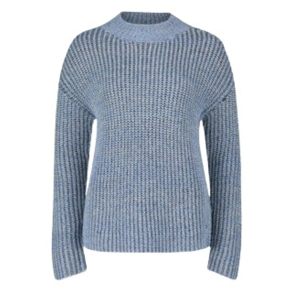 Betty Barclay Ronde Hals Trui Combo Blue Dames