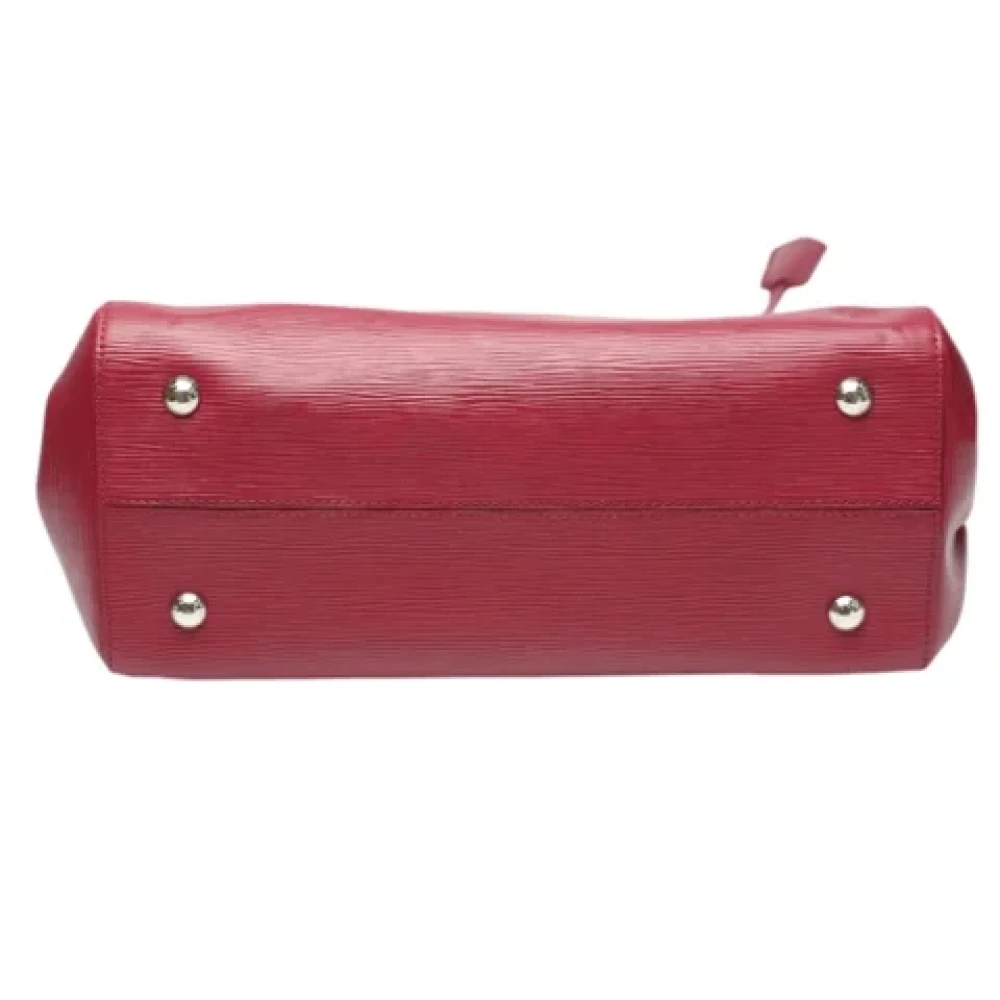 Louis Vuitton Vintage Pre-owned Leather louis-vuitton-bags Red Dames