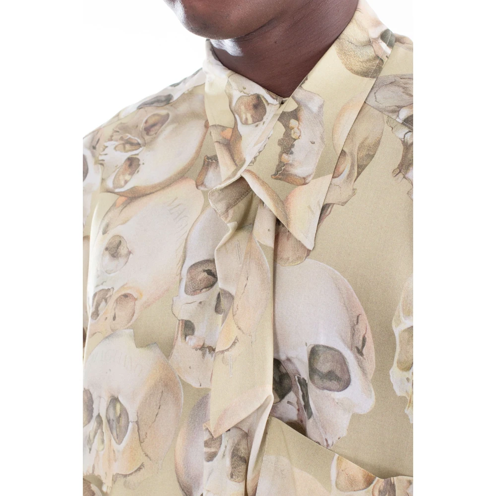 Magliano Gedraaide Fontanelle Shirt Beige Heren