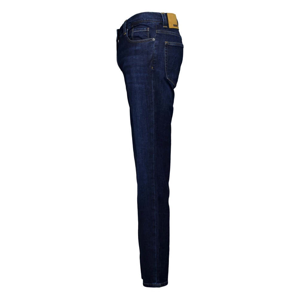Alberto Blauwe Jeans Stijlvol Model Blue Heren