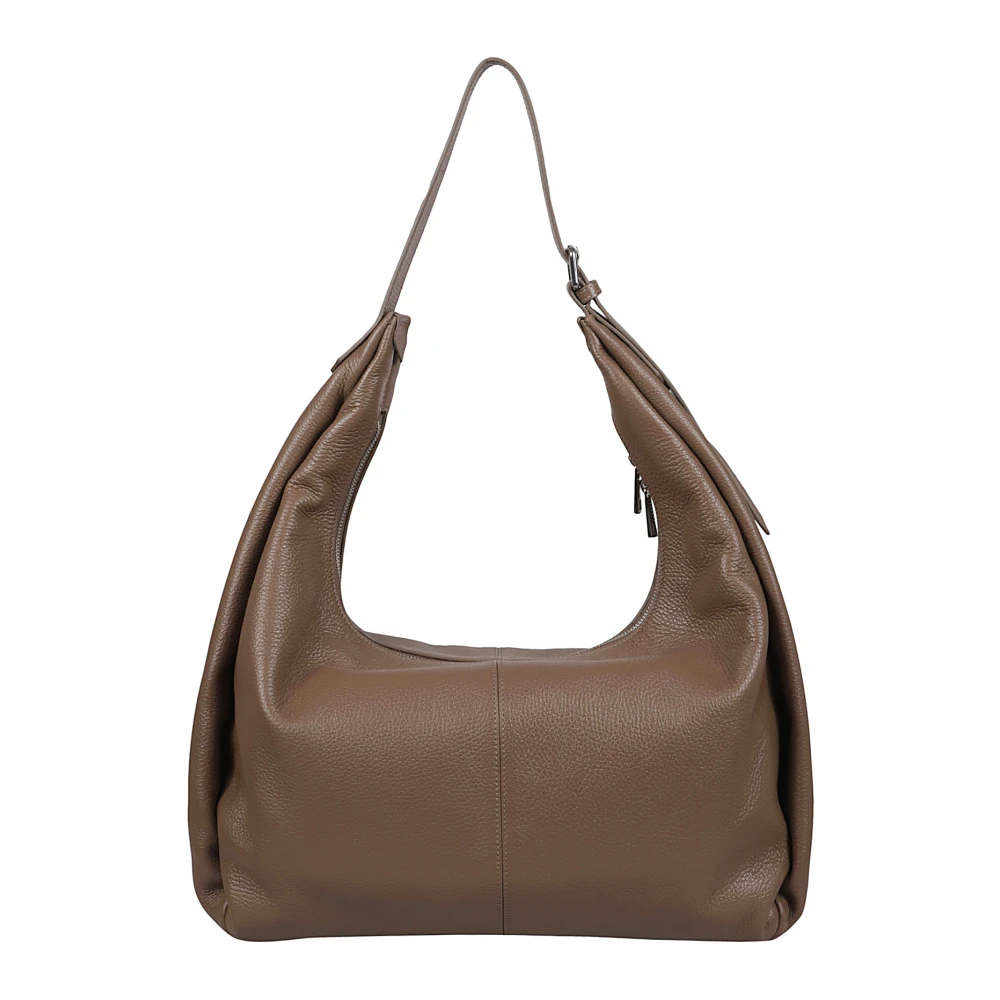 Avenue 67 Italiaanse Leren Handtassencollectie Brown Dames