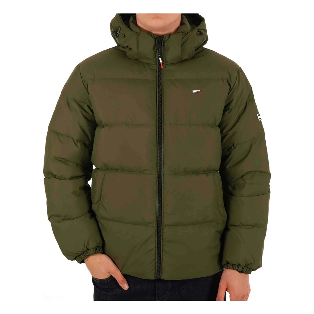 Tommy Jeans Essentiële donsjas Green Heren