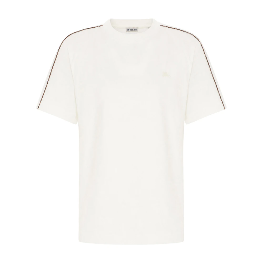 Burberry Uomo Bianco Top, L, New,
