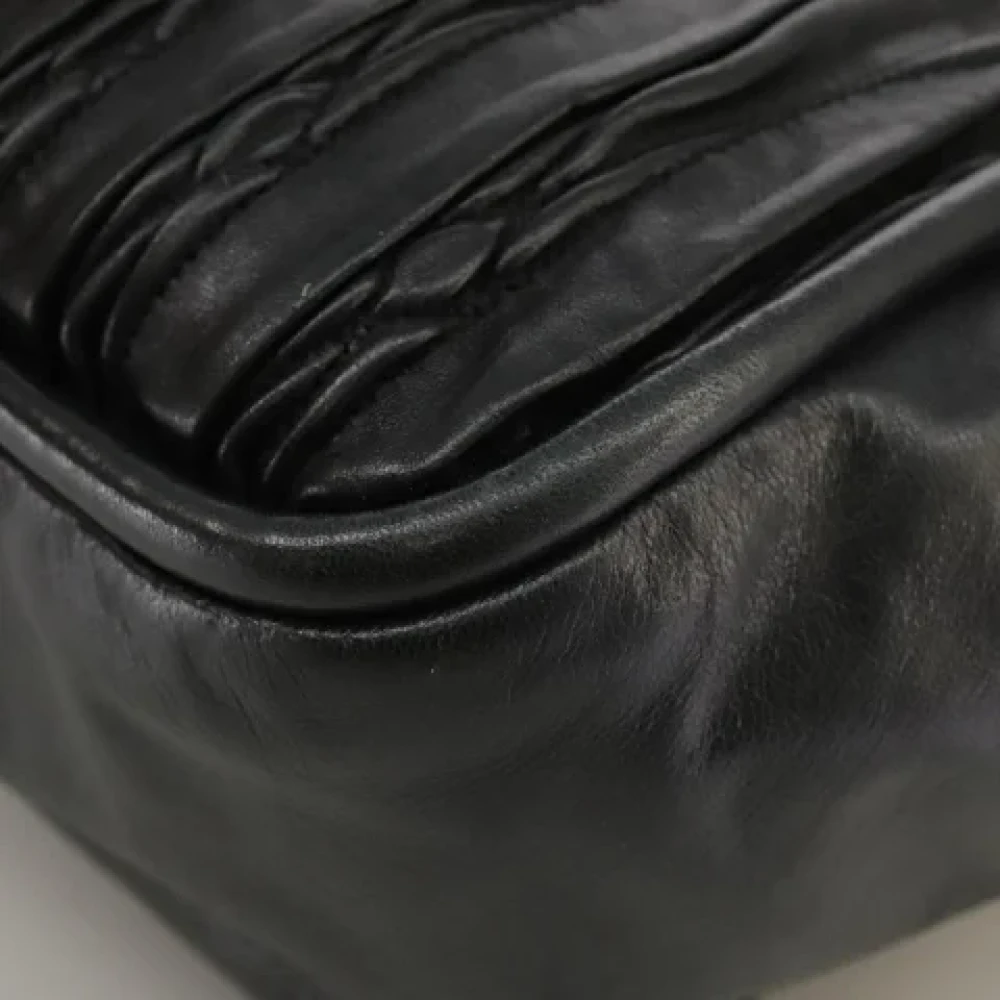Bally Pre-owned Leather shoulder-bags Black Dames