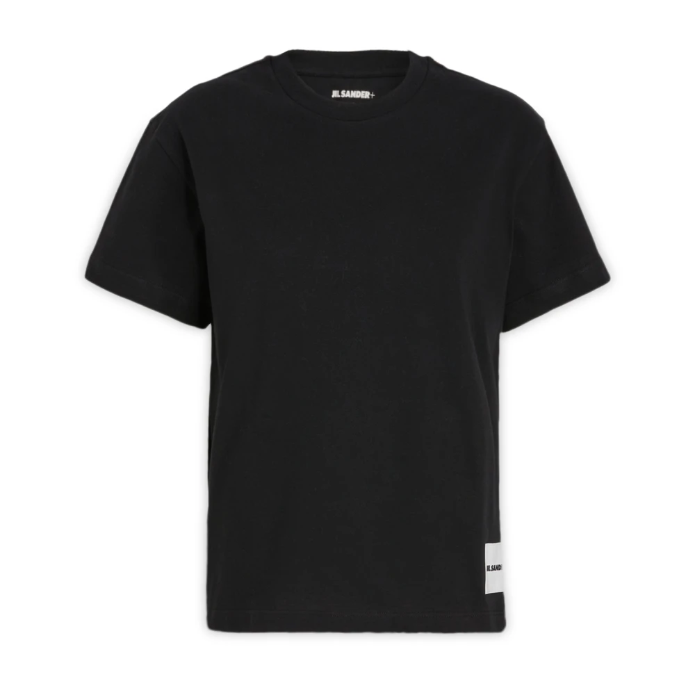 Jil Sander Klassiek T-Shirt Black Dames