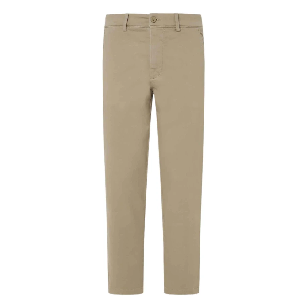 Pepe Jeans Gymdigo Chino Lange broek Beige Heren