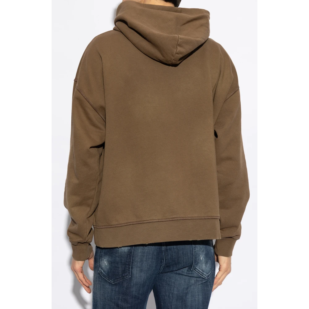 Dsquared2 Hoodie Brown Heren