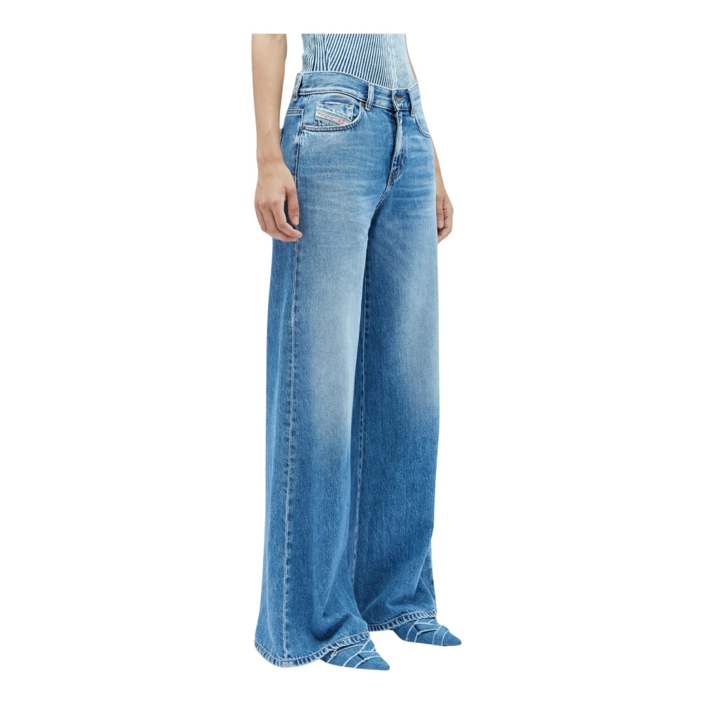 Diesel Vintage Flared Jeans Blue Dames