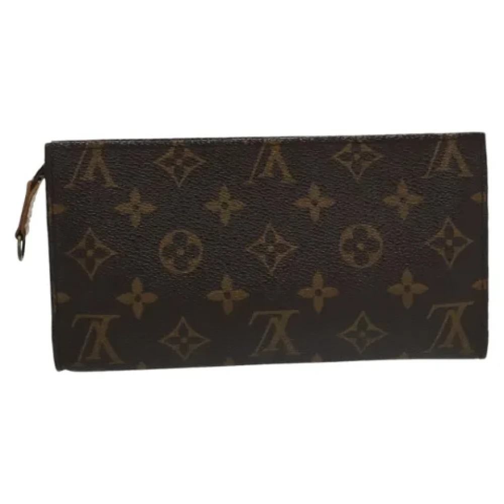 Louis Vuitton Vintage Pre-owned Canvas pouches Brown Dames