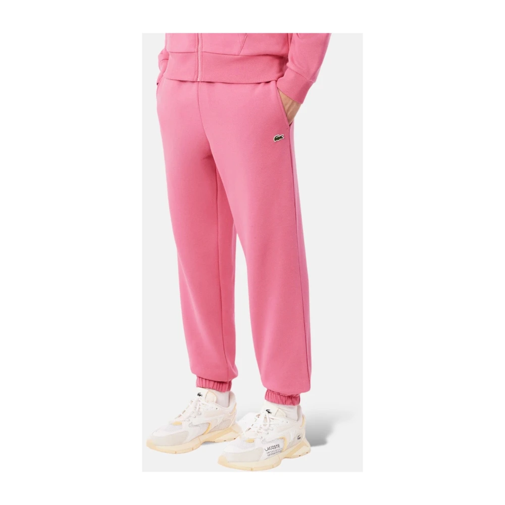 Lacoste Roze Sweatpants Comfortabel en Stijlvol Pink Heren