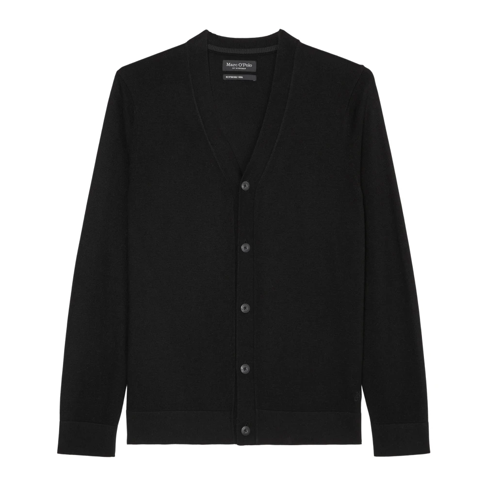 Marc O'Polo Gewone vest Black Heren