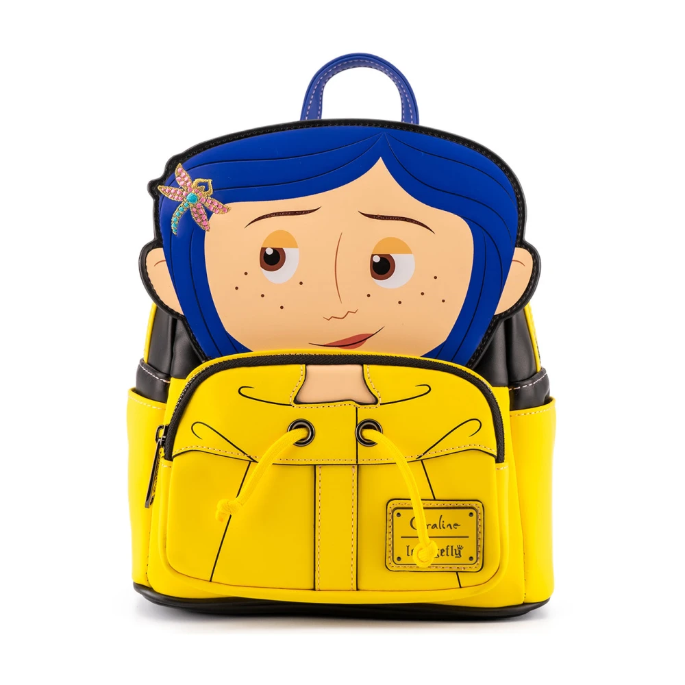 Loungefly Unisex Coraline Raincoat Cosplay Mini Backpack