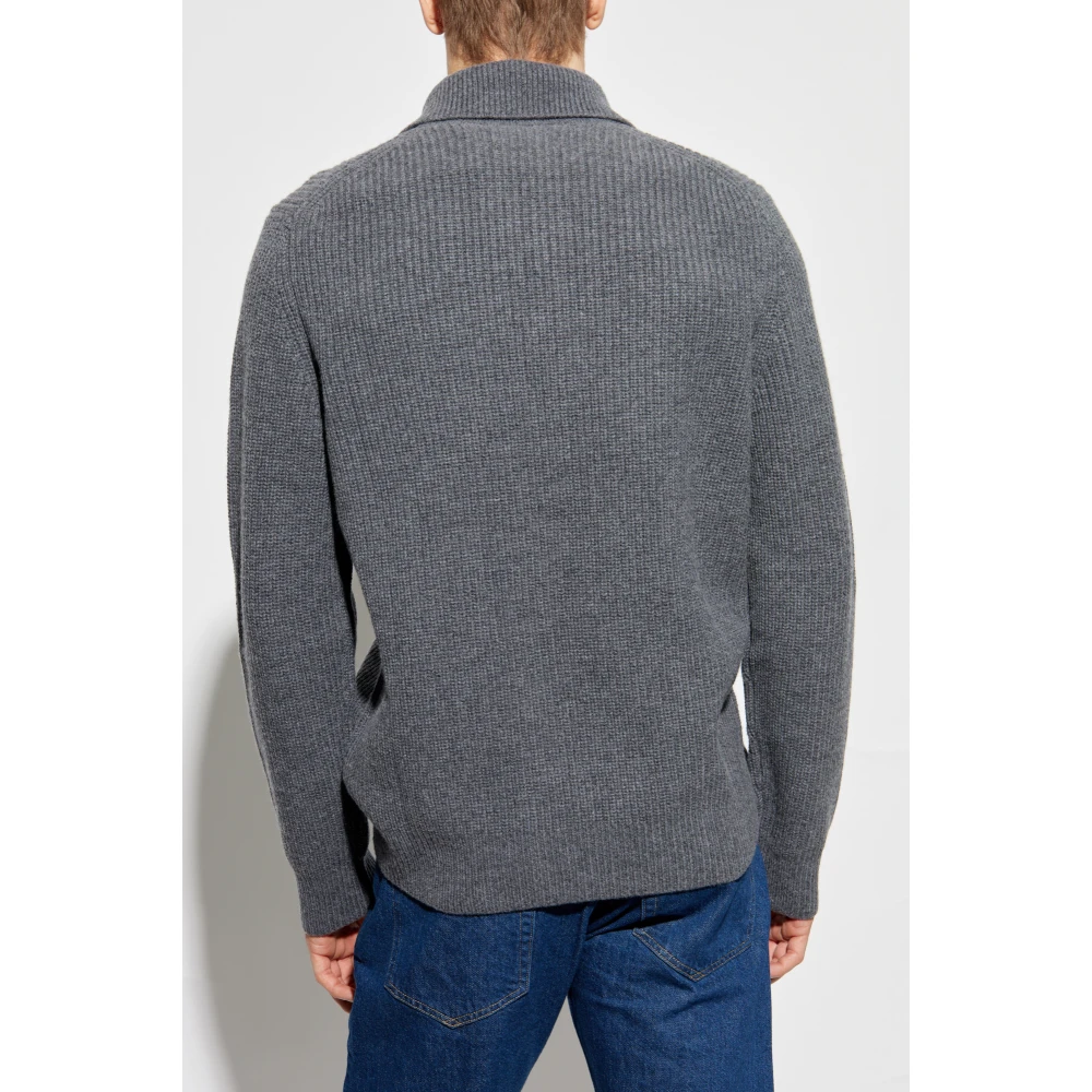 Samsøe Wollen Trui Jacks Gray Heren