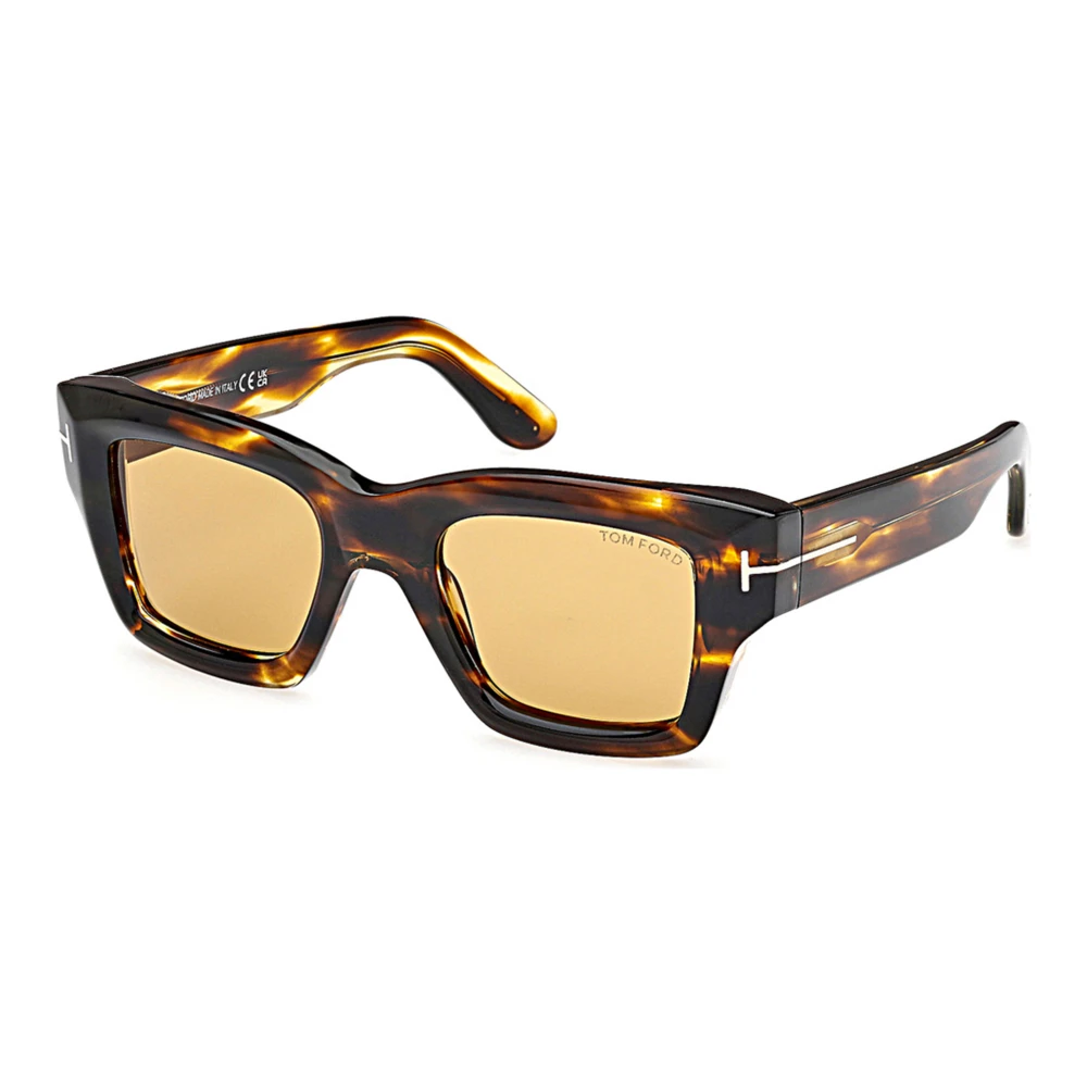 Tom Ford Men's Dark/Light/Brown Ilias Sunglasses Havana