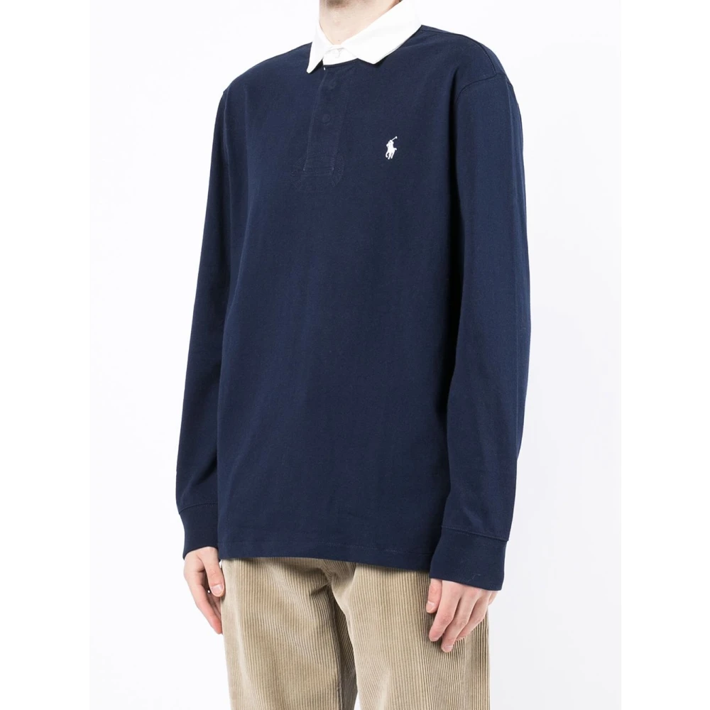 Ralph Lauren Truien Blauw Blue Heren