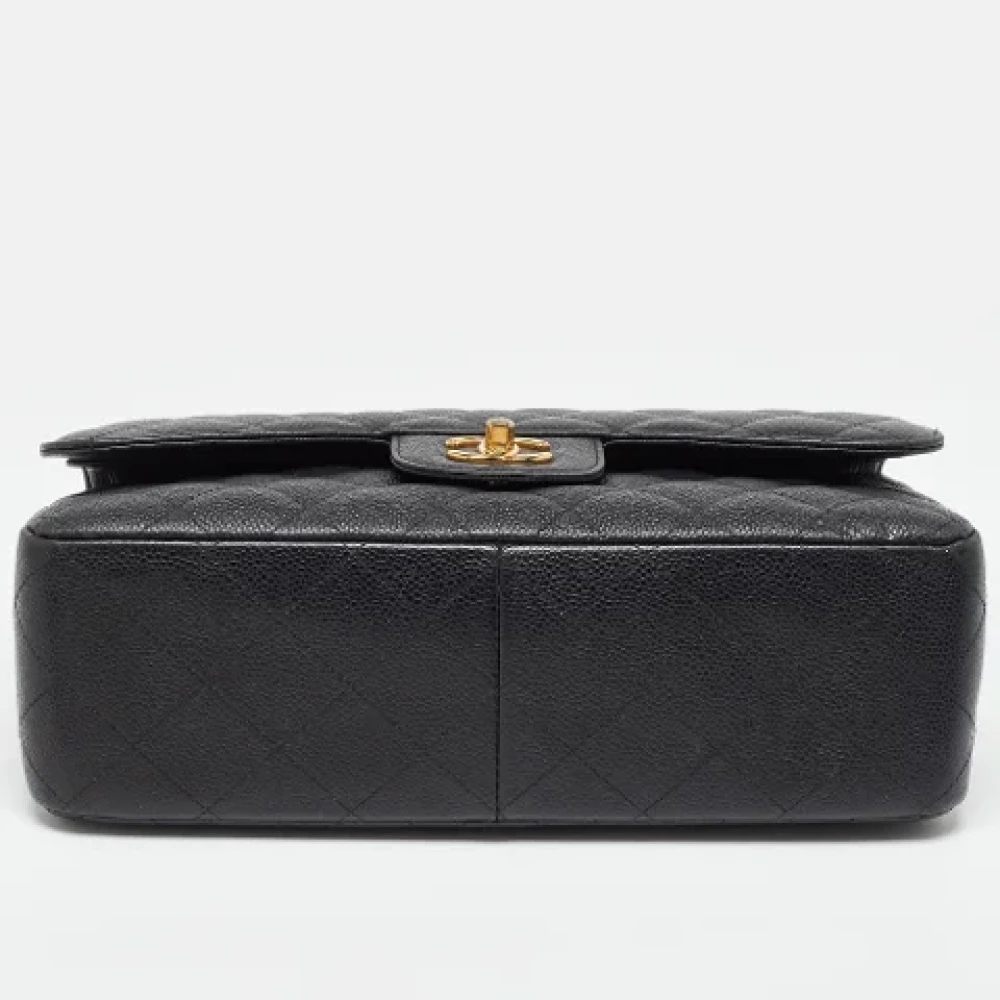 Chanel Vintage Pre-owned Leather chanel-bags Black Dames