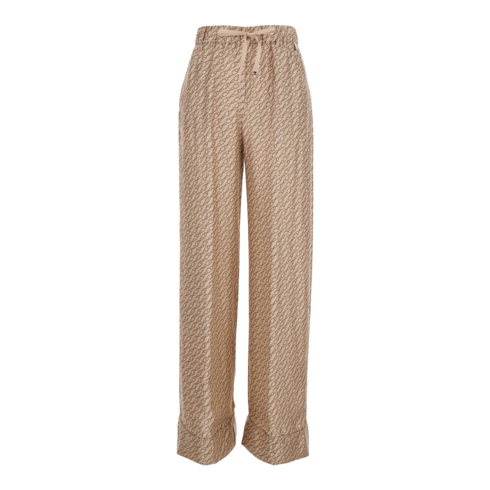 Herno Donna Beige Pantaloni, S, New,