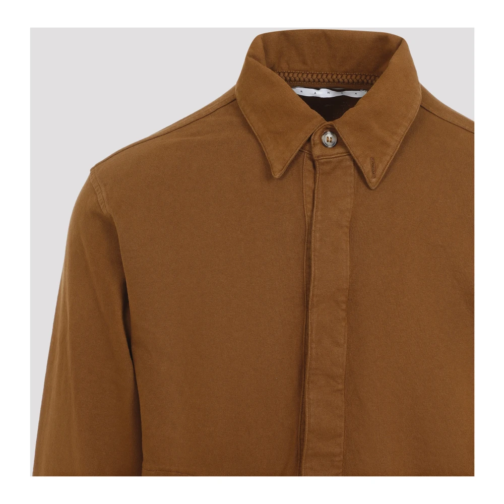 Ranra Monniken Gewaad Polo Shirt Brown Heren