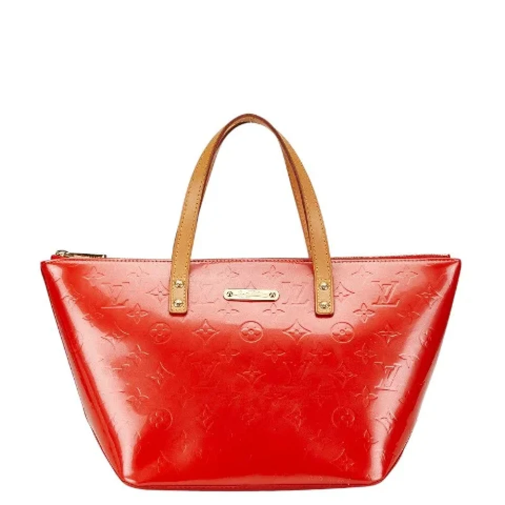 Louis Vuitton Vintage Pre-owned Leather handbags Red Dames