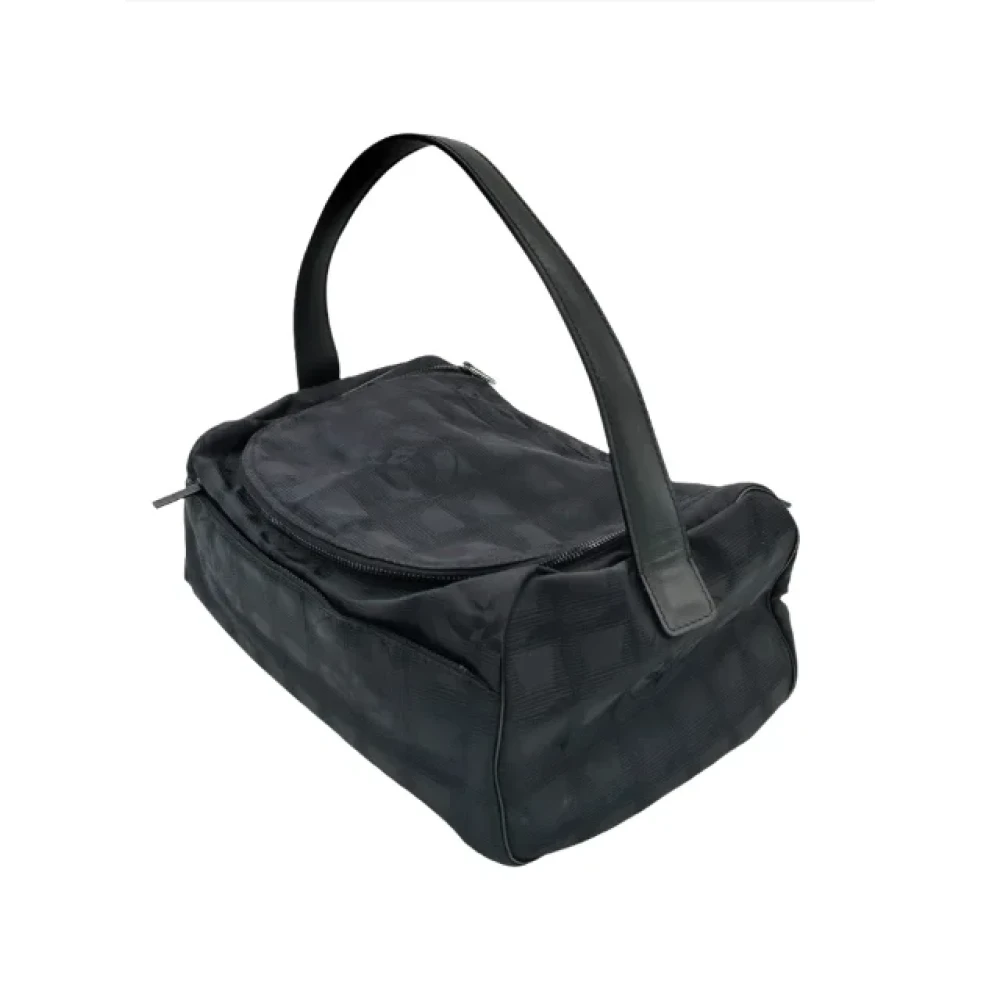Chanel Vintage Pre-owned Nylon chanel-bags Black Dames