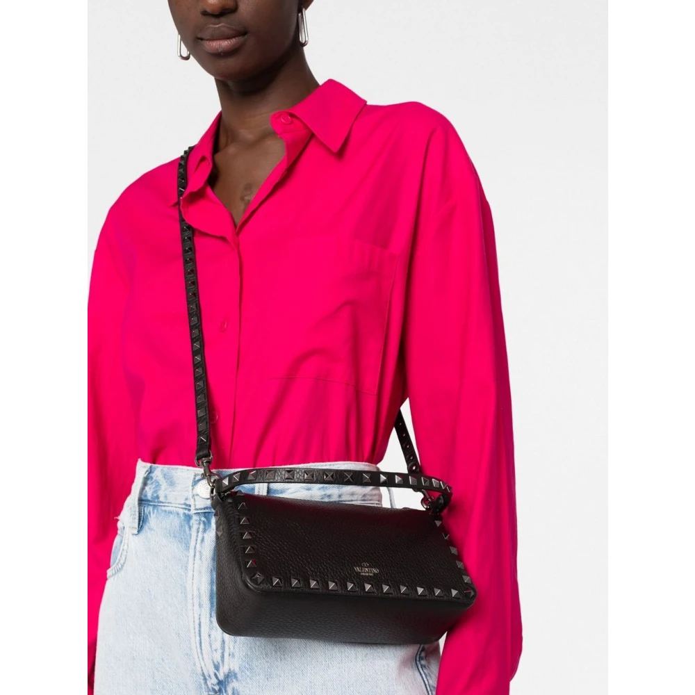 Valentino Garavani Zwarte Tassen Collectie Black Dames