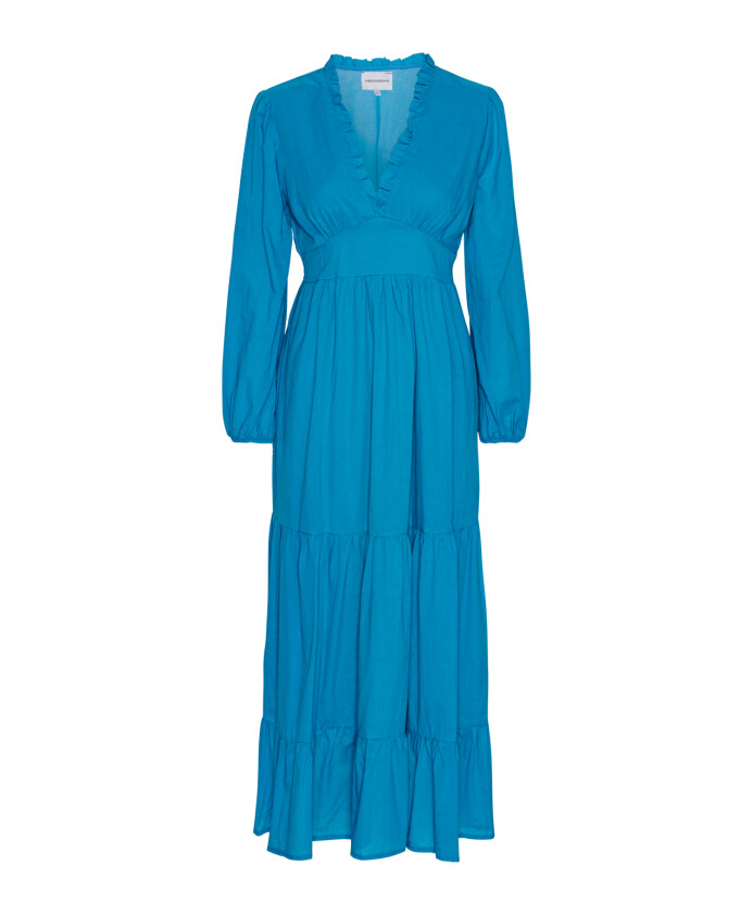 robe-longue-en-coton-bleu-ciel