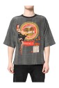 t-shirt-en-soie-a-imprime-graphique