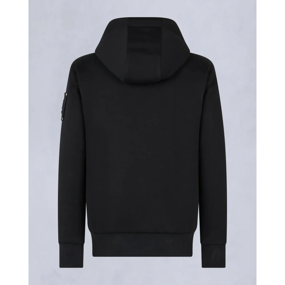 Moose Knuckles Classic Zwarte Bunny Jacket Black Heren