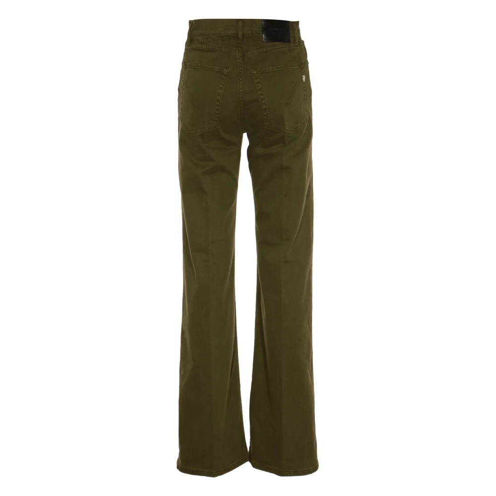 Dondup Groene Amber Jeans Green Dames