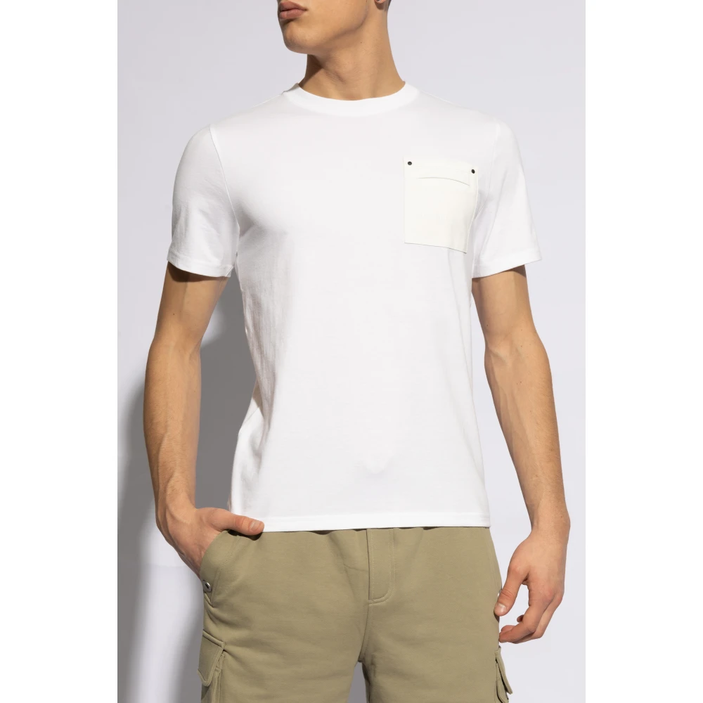 Moose Knuckles T-shirt met logo White Heren