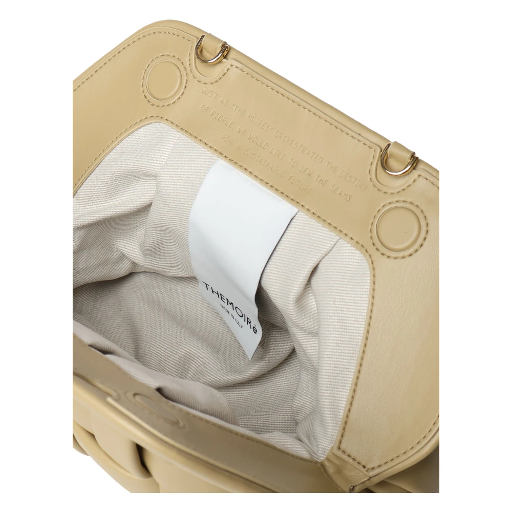 THEMOIRè Groene Schoudertas met Magnetische Sluiting Beige Dames
