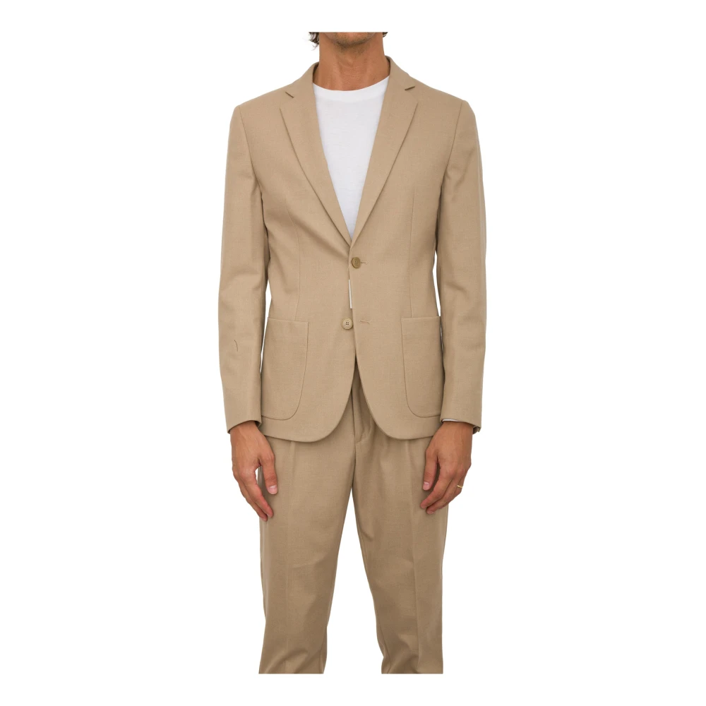Antony Morato Beige Pak Jas Beige Heren