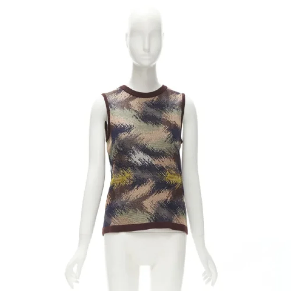 Missoni Pre-owned Fabric tops Red Dames
