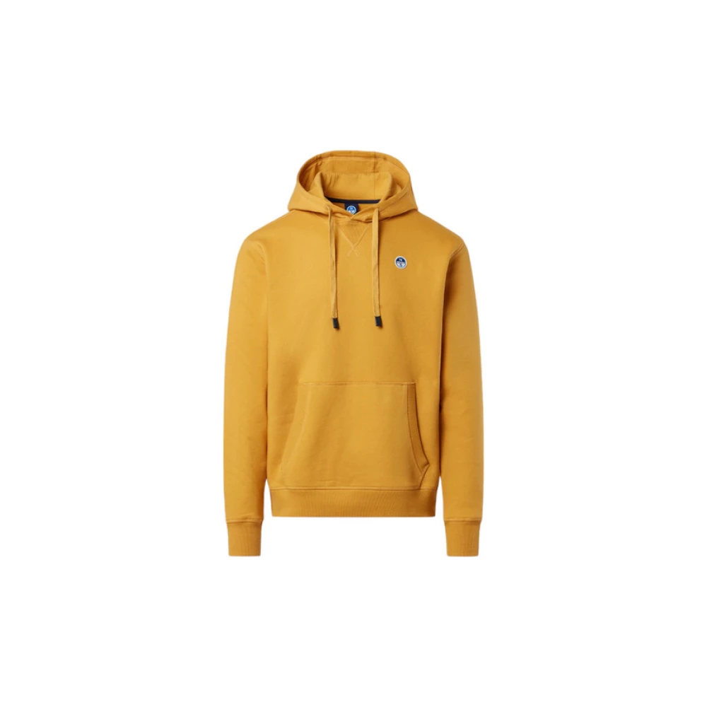 North Sails Hoodie Yellow Heren