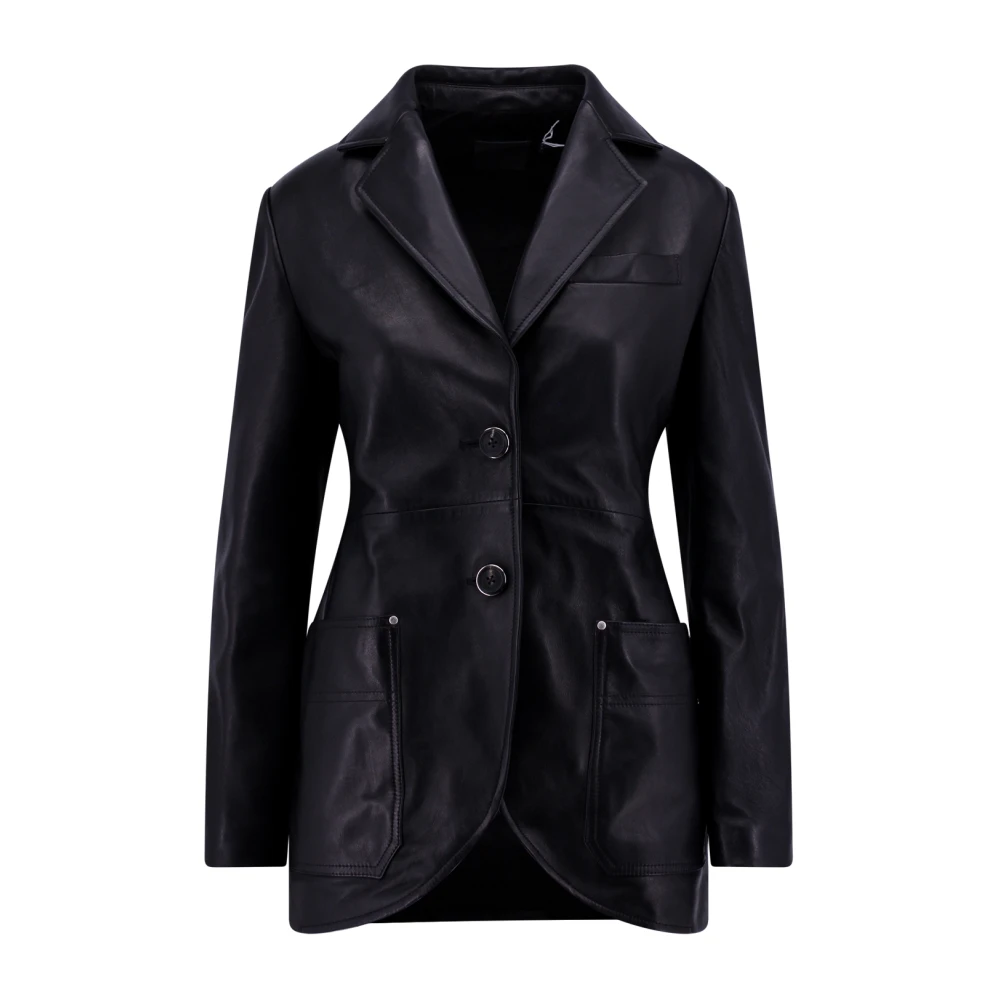 Durazzi Milano Leather Jackets Black Dames