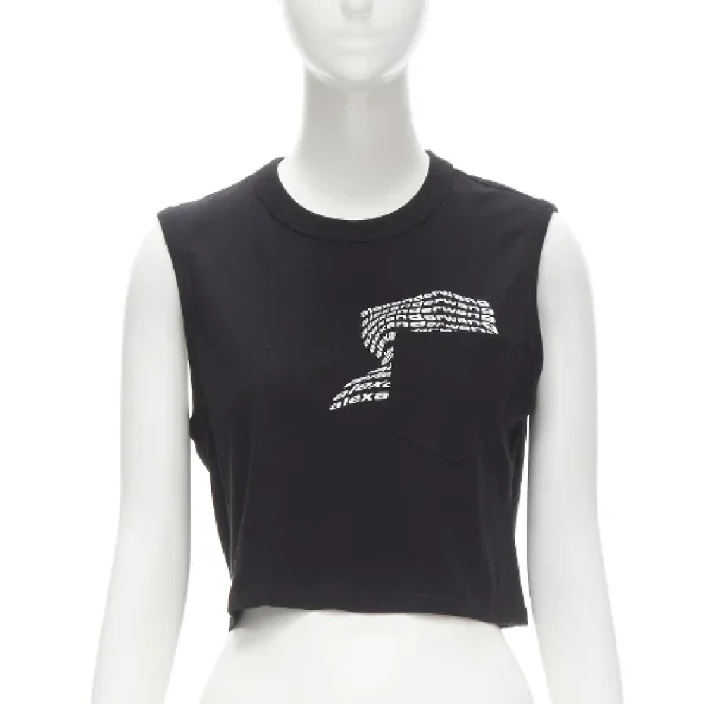 Alexander Wang Pre-owned Cotton tops Black Dames