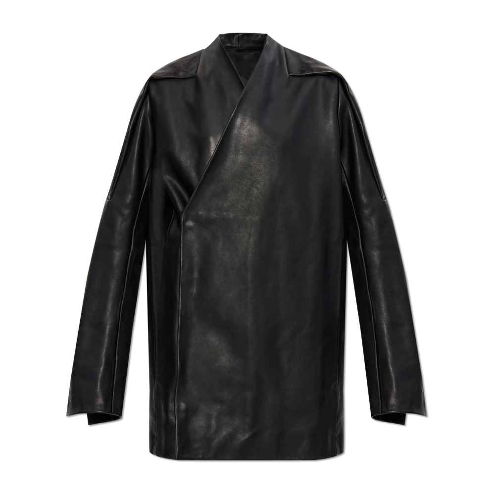 Rick Owens Leren jas Black Dames