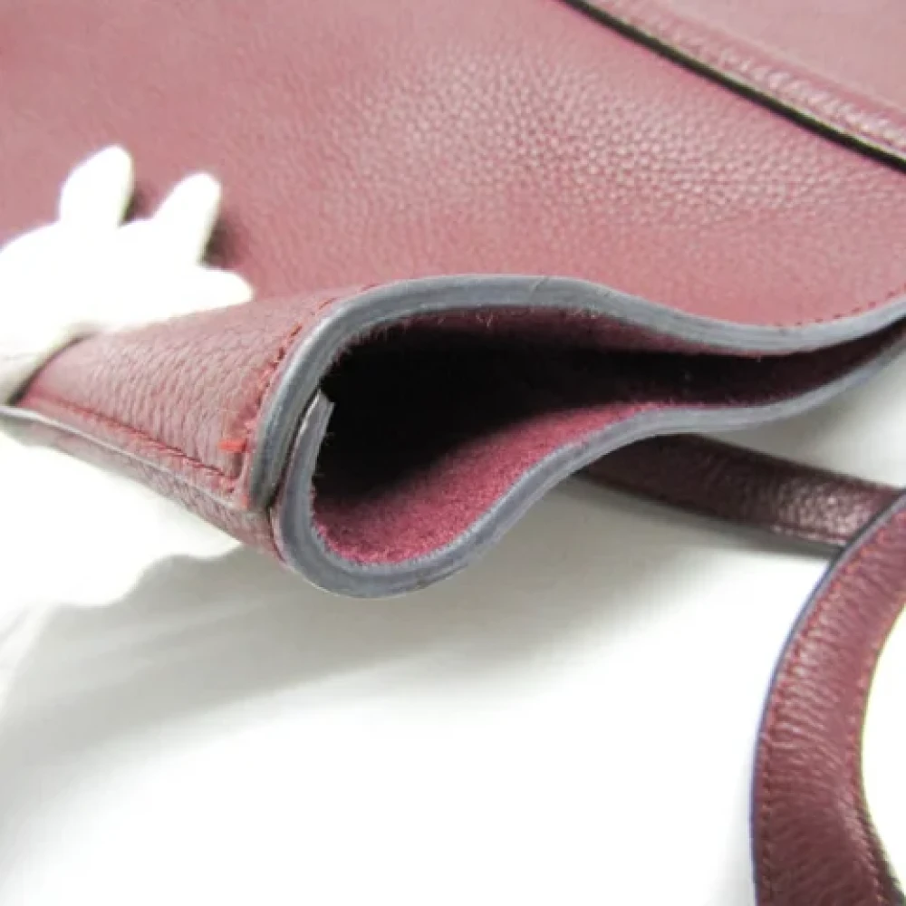 Salvatore Ferragamo Pre-owned Leather totes Red Dames
