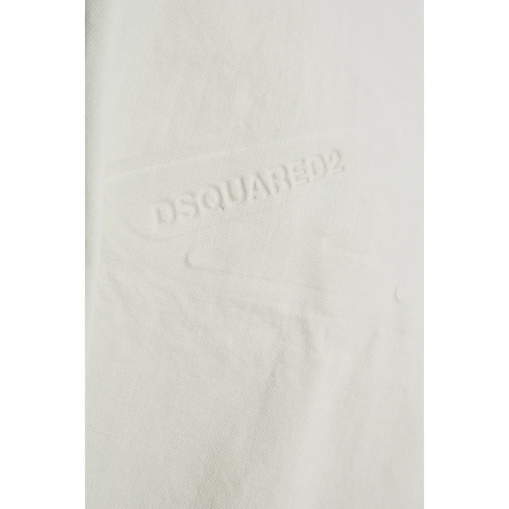 Dsquared2 Denim jas Gray Heren